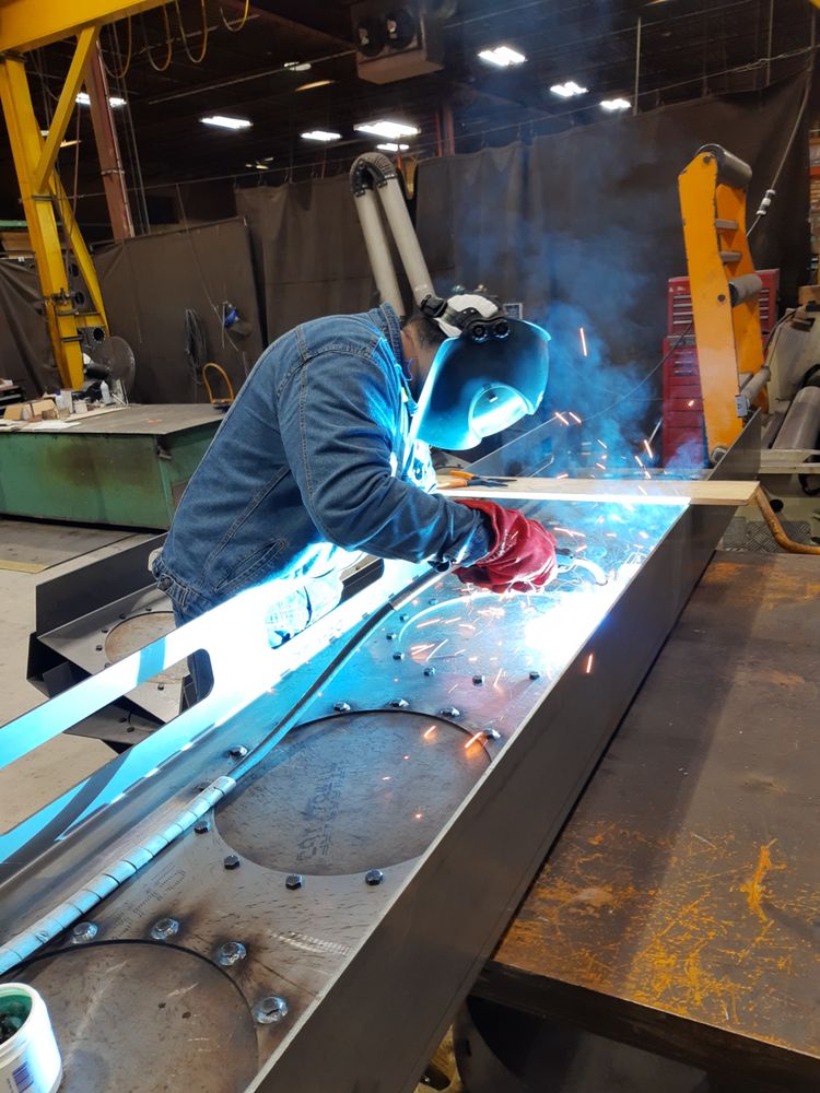 Steel structure assembly