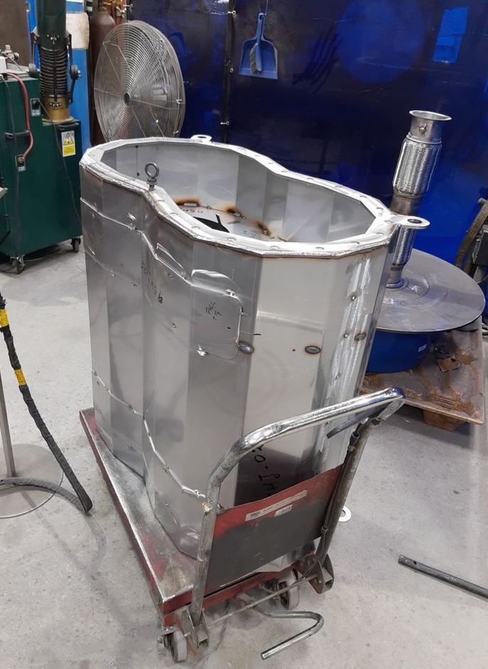 Steel structure assembly